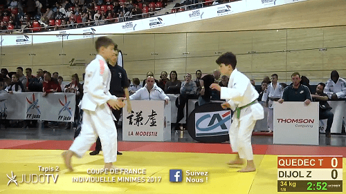 Zacharie Coupe de France minimes 2017